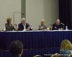 The panel discussion at the end. I asked how translational medicine could help mental health issues if they were biographical, not biological. They didn't have an answer.