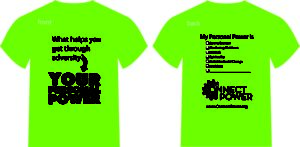 connect power T-shirt The UnDiagnosing Emotional Distress T-shirt shows ways into the mental health system, and the Connect Power shirt shows the way out,.