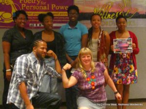 Poetry for Personal Power winners from Southeast Missouri State University in Cape Girardeau, MO