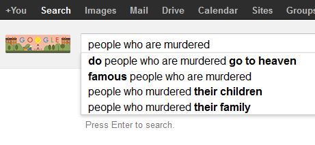 People who are murdered 1