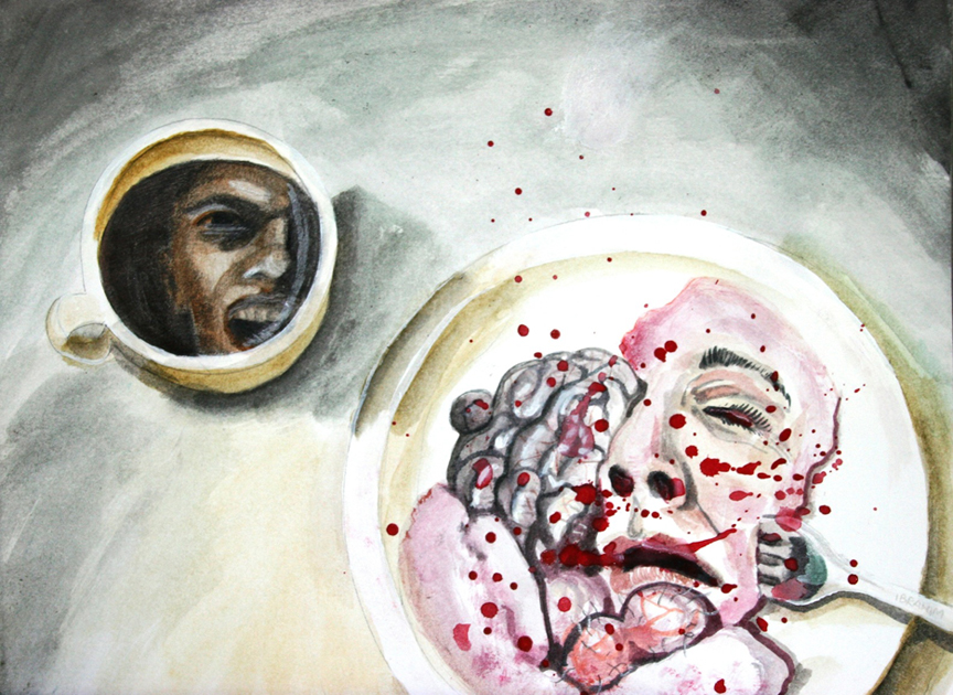 "Ghouls Feast," Issa Ibrahim 2003
