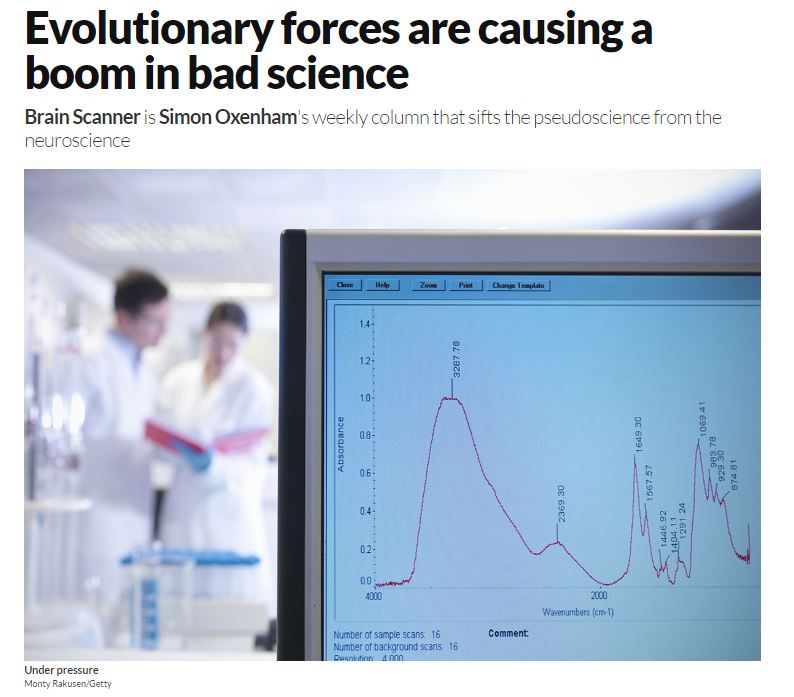 evolution and bad science