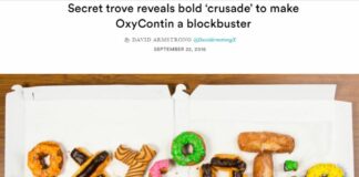“Secret Trove Reveals Bold ‘Crusade’ to Make OxyContin a Blockbuster”