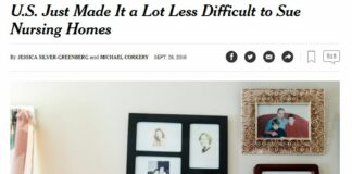 “U.S. Just Made It a Lot Less Difficult to Sue Nursing Homes”