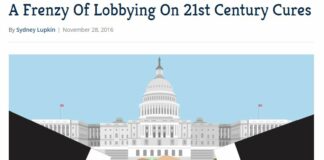 “A Frenzy Of Lobbying On 21st Century Cures”