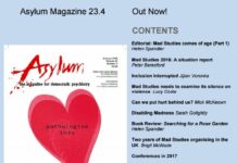 Asylum Magazine Releases “Pathologise This”