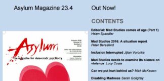 Asylum Magazine Releases “Pathologise This”