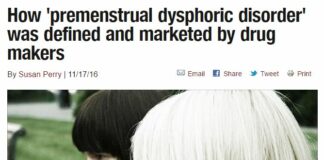 How ‘Premenstrual Dysphoric Disorder’ was Created by Pharma