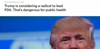 “Trump is Considering a Radical to Lead FDA. That’s Dangerous for Public Health”