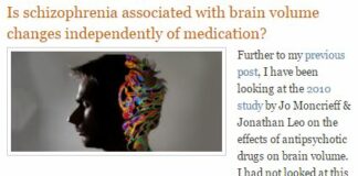 Is Schizophrenia Associated with Brain Volume Changes Independently of Medication?