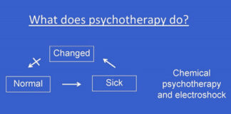 Chemical or Psychological Psychotherapy?