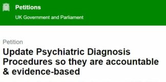 “Update Psychiatric Diagnosis Procedures so They are Accountable & Evidence-Based”