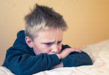 Micronutrients for ADHD Symptoms in Children unhappy boy