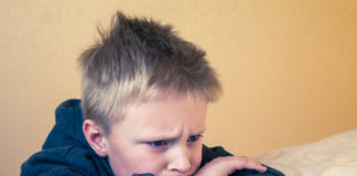 Micronutrients for ADHD Symptoms in Children unhappy boy