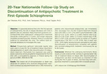 Antipsychotics Said to Lower Mortality and Relapse Rates Over Long Term antipsychotic study 2