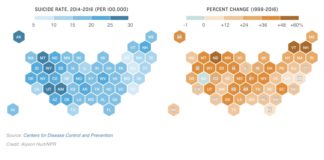 CDC: U.S. Suicide Rates Have Climbed Dramatically