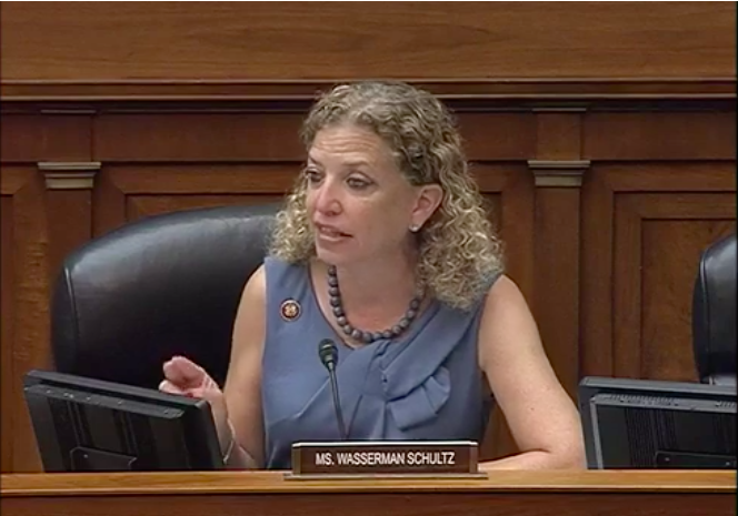 Rep. Debbie Wasserman Schultz house committee childhood trauma