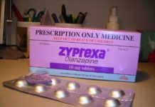 Lack of Clear Guidelines Prevent Clinicians from Reducing Antipsychotics A box of Zyprexa pills.