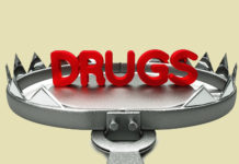 Drugs? Thank You, I’ll Pass the word "drugs" in a bear trap