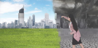 Inequities in Mental Health Services: It’s Time for a Reckoning and Rectification Woman transforming the polluted city into green and clean city environment