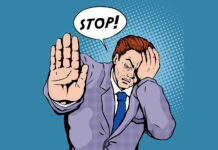 Stop Saying This, Part Four: Does Time Heal All Wounds? Pop art man saying "stop!"