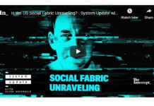 The Social Fabric of the U.S. Is Fraying Severely, if Not Unravelling