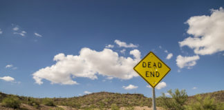 Insane Medicine, Chapter 2: The Scientism of Psychiatry (Part 2) "Dead End" road sign in the desert