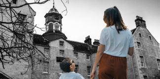 You’ve Got to Be Crazy to Go to a Psychiatrist A mother takes her young son to an imposing psychiatric hospital