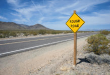 Insane Medicine, Chapter 4: The Manufacture of Autism Spectrum Disorders (ASD) (Part 2) Road sign reading "ROUGH ROAD"