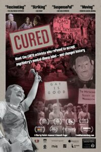 Poster for the documentary film "Cured"