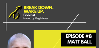 Break Down. Wake Up. podcast – 008 – Embodying a Message for the Community with Matt Ball