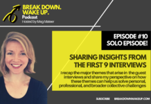 Break Down. Wake Up. podcast – 010 – SOLO EPISODE! Sharing Insights from the First 9 Interviews