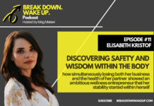 Break Down. Wake Up. podcast – 011 – Discovering Safety and Wisdom Within the Body with Elisabeth Kristof