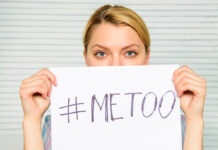 Sexual Assault at Any Age Is a Risk Factor for Psychosis Woman holding #MeToo poster