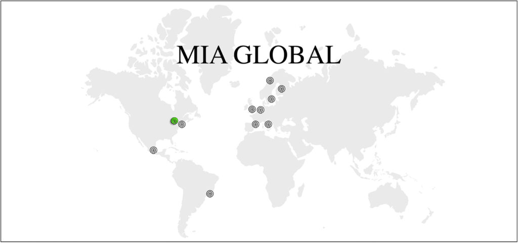 A world map depicting the location of Mad in Canada