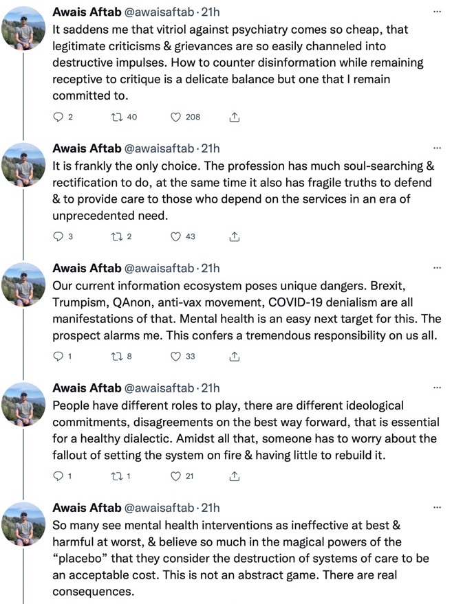 Holy Shit! Psychiatry's Cognitive Dissonance on Display - Mad In America