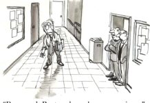 Peer Review Unfairly Favors Famous Names, Study Finds tired professor walking down hallway