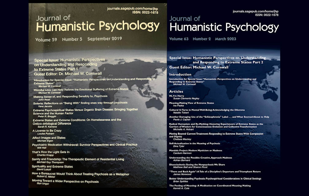 Covers of both issues of JHP