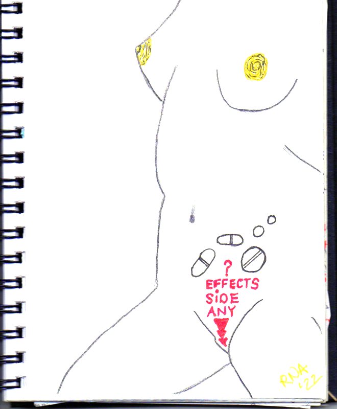 naked body with text "effects side any"