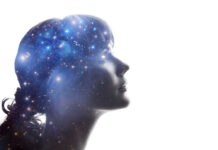 Are Subjective Beliefs the Missing Link in Treatment Effectiveness Studies? Profile of a woman with the cosmos as a brain. The scientific concept. The brain and creativity. Elements of this image furnished by NASA.