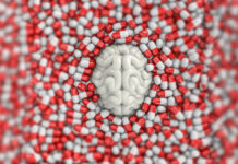 Depression: Psychiatryâs Discredited Theories and Drugs Versus a Sane Model and Approach A white brain surrounded by a pile of red and white pills