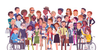 Part 1: Neurodiversity–What Exactly Does It Mean? Illustration of diverse people