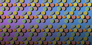 A Win for Science, with Profound Implications for Industry: FDA Rejects MDMA A colorful pattern made up of tiny MDMA tablets with various designs