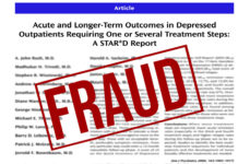 Investigators Who Blew the Whistle On STAR*D Fraud Call for Retraction of Five AJP Articles Fraud stamped across STAR*D article