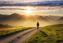 Dismantling the Psychiatric Monopoly: Why We Need an Alternative A person walking on a hill toward a sunrise