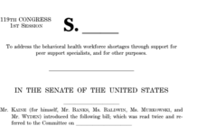 Kaine & Banks Introduce Bipartisan Bill to Support Mental Health Care and Substance Use Disorder Recovery