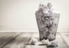 Crumpled papers in a trashcan