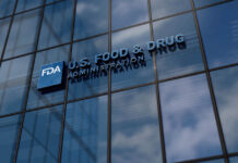 None of the 22 FDA Approvals for Psychiatric Drugs in the Last Decade Were “Clinically Useful” Silver Spring, Maryland, USA, March 3, 2024: FDA Food and Drug Administration glass building concept. Federal agency headquarters symbol logo on front facade 3d illustration.