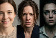 Antidepressants Can Change Peaceful Citizens into Killers A series showing a woman's face as she transforms